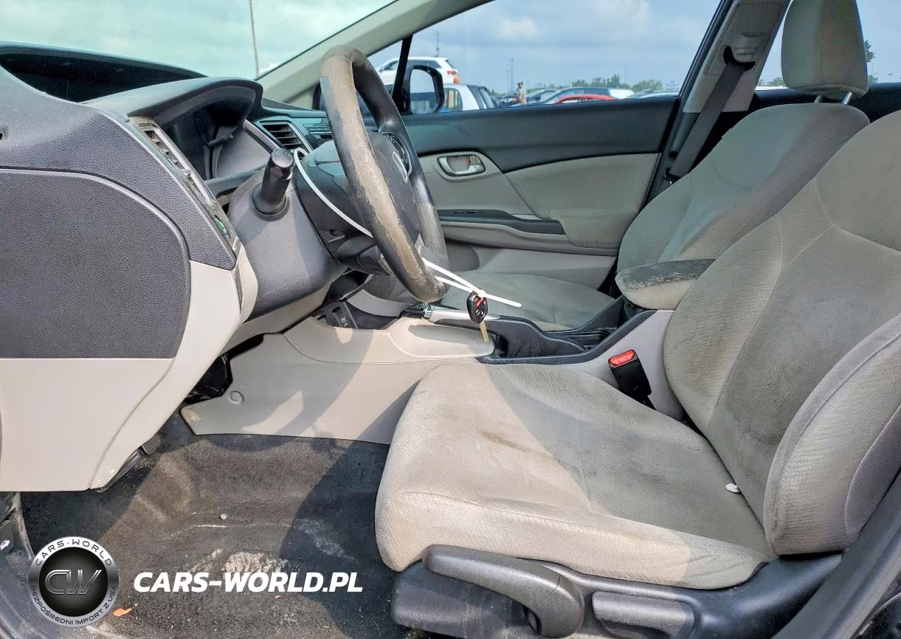 2013 Honda Civic Lx VIN:19XFB2F53DE030335 - 7