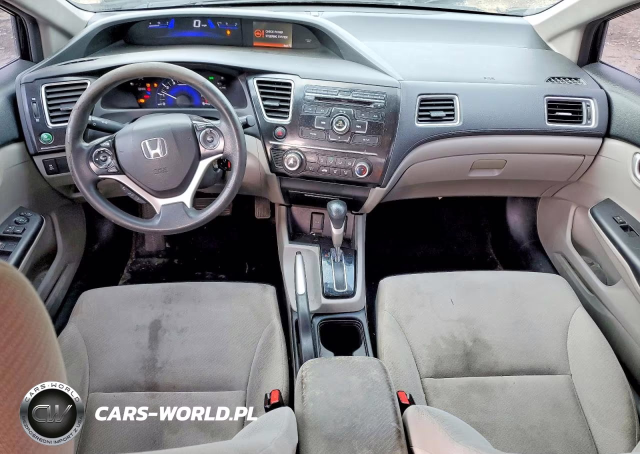 2013 Honda Civic Lx VIN:19XFB2F53DE030335 - 8