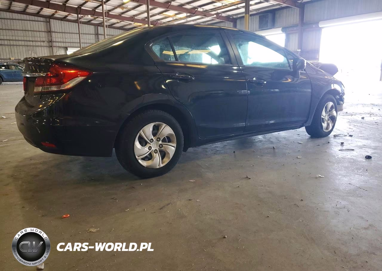 2014 Honda Civic Lx VIN:19XFB2F59EE258891 - 3