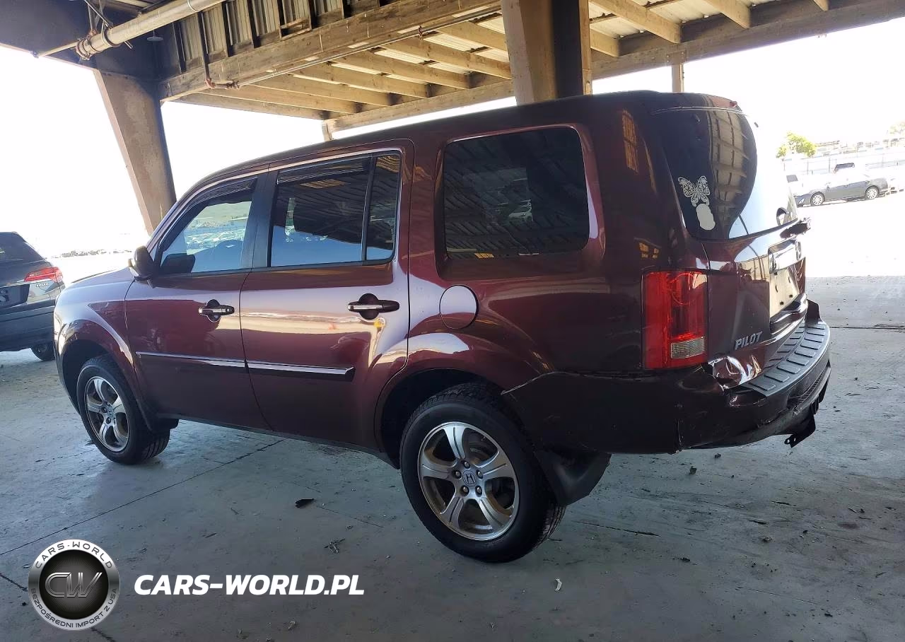 2014 Honda Pilot Exl VIN:5FNYF4H58EB020658 - 2