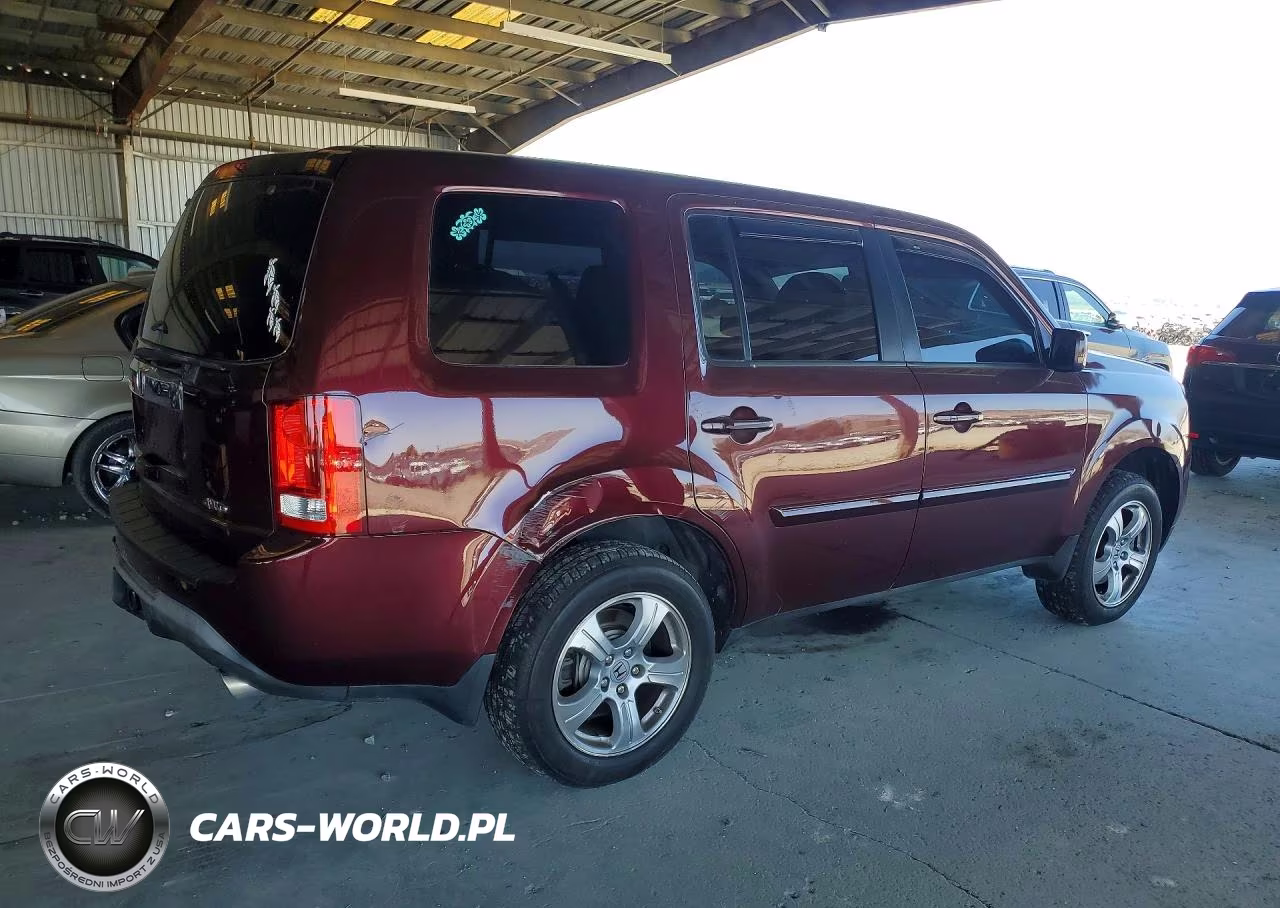 2014 Honda Pilot Exl VIN:5FNYF4H58EB020658 - 3