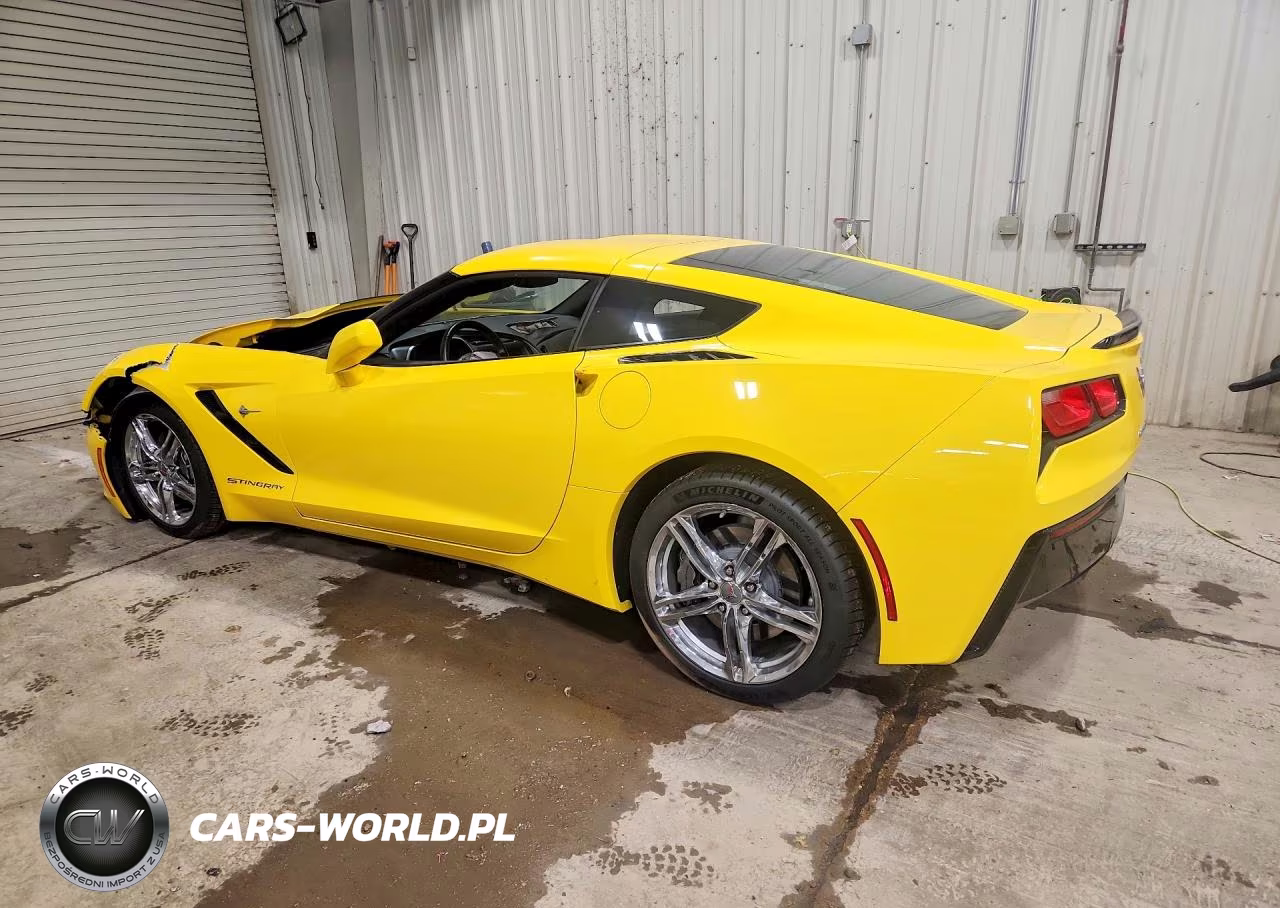 2017 Chevrolet Corvette Stingray 2Lt VIN:1G1YD2D73H5109652 - 2