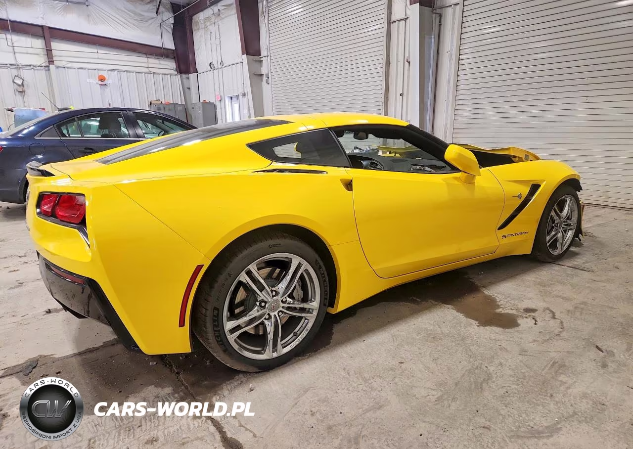 2017 Chevrolet Corvette Stingray 2Lt VIN:1G1YD2D73H5109652 - 3