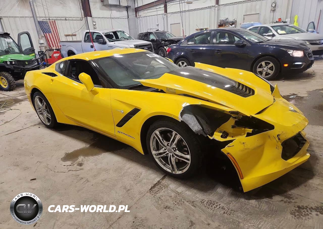 2017 Chevrolet Corvette Stingray 2Lt VIN:1G1YD2D73H5109652 - 4