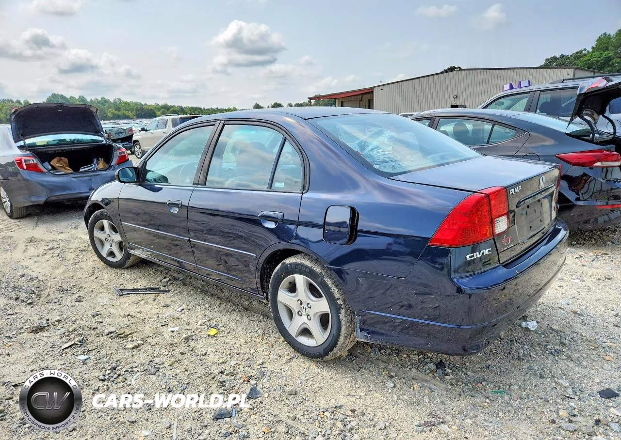 2004 Honda Civic Ex VIN:2HGES26724H537682 - 2