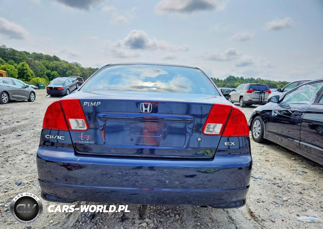 2004 Honda Civic Ex VIN:2HGES26724H537682 - 6