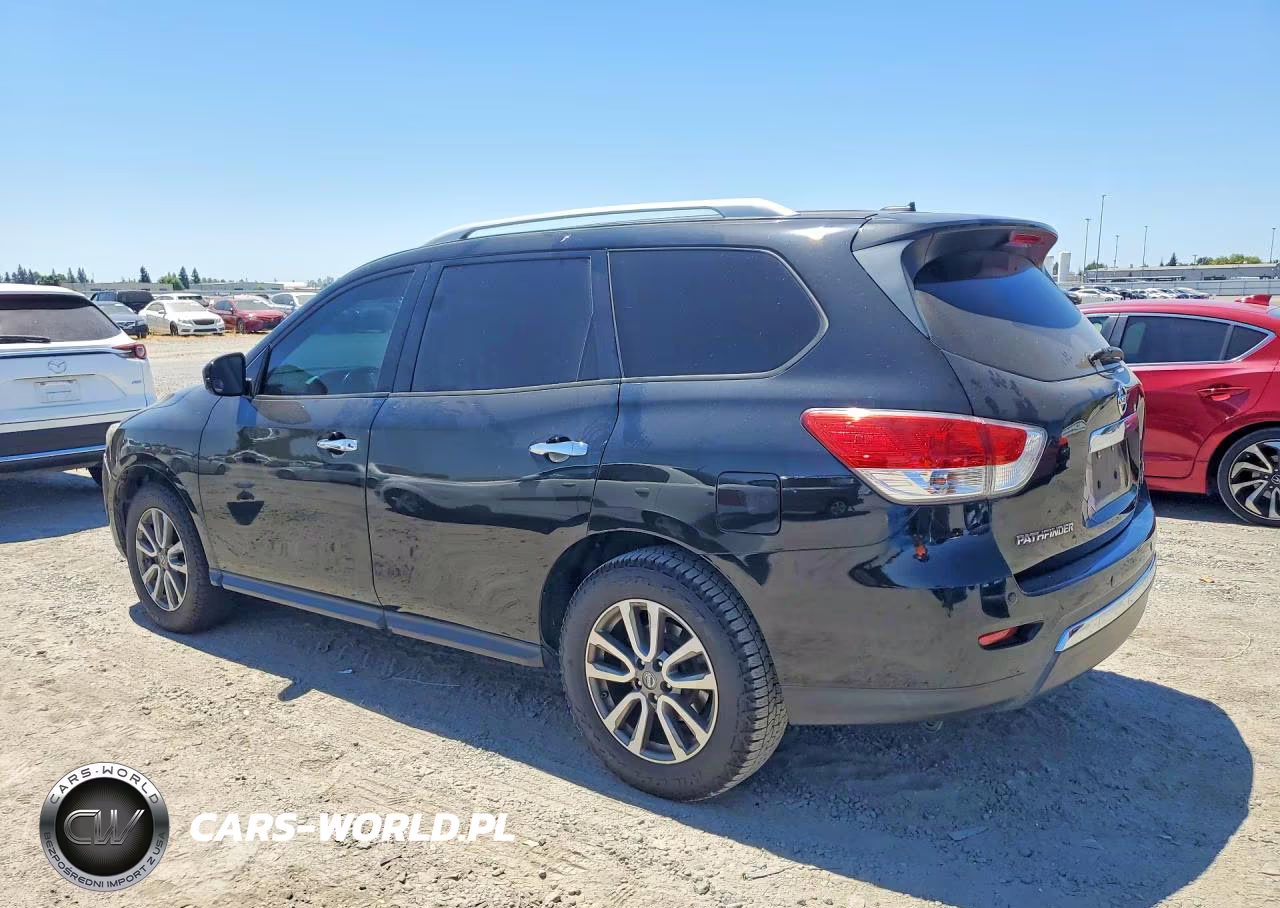 2015 Nissan Pathfinder Sv VIN:5N1AR2MM9FC647647 - 2