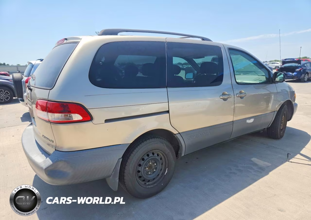 2002 Toyota Sienna Ce VIN:4T3ZF19C52U466451 - 3