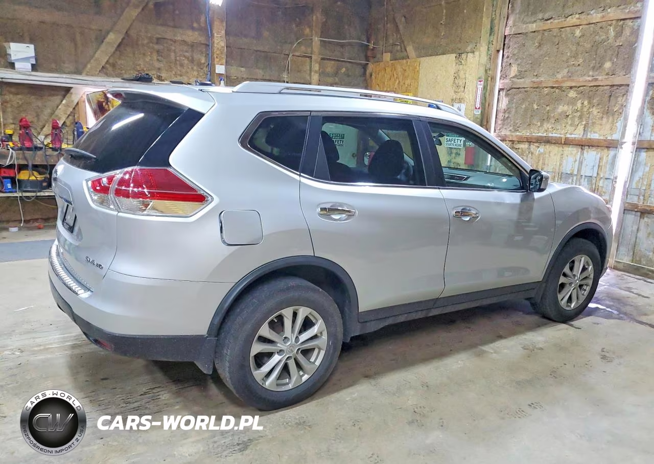 2016 Nissan Rogue Sv VIN:KNMAT2MV5GP628098 - 3