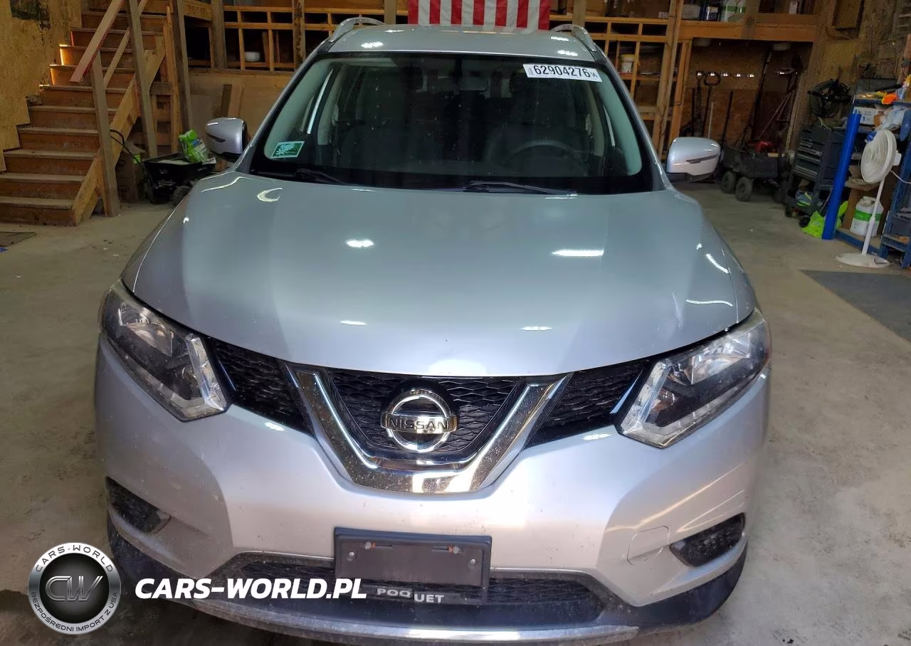 2016 Nissan Rogue Sv VIN:KNMAT2MV5GP628098 - 5