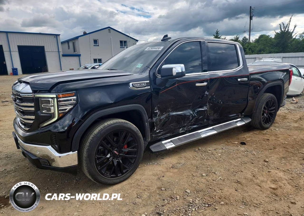 2022 GMC Sierra K1500 Slt VIN:3GTUUDED4NG649618 - 1