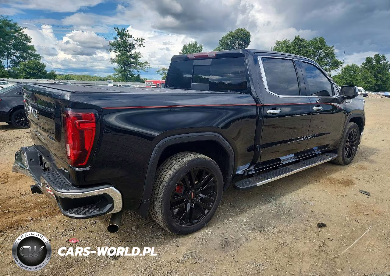 2022 GMC Sierra K1500 Slt VIN:3GTUUDED4NG649618 - 3