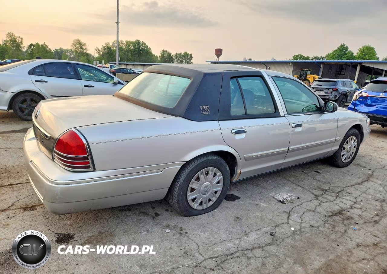 2008 Mercury Grand Marquis Gs VIN:2MEFM74V78X614536 - 3
