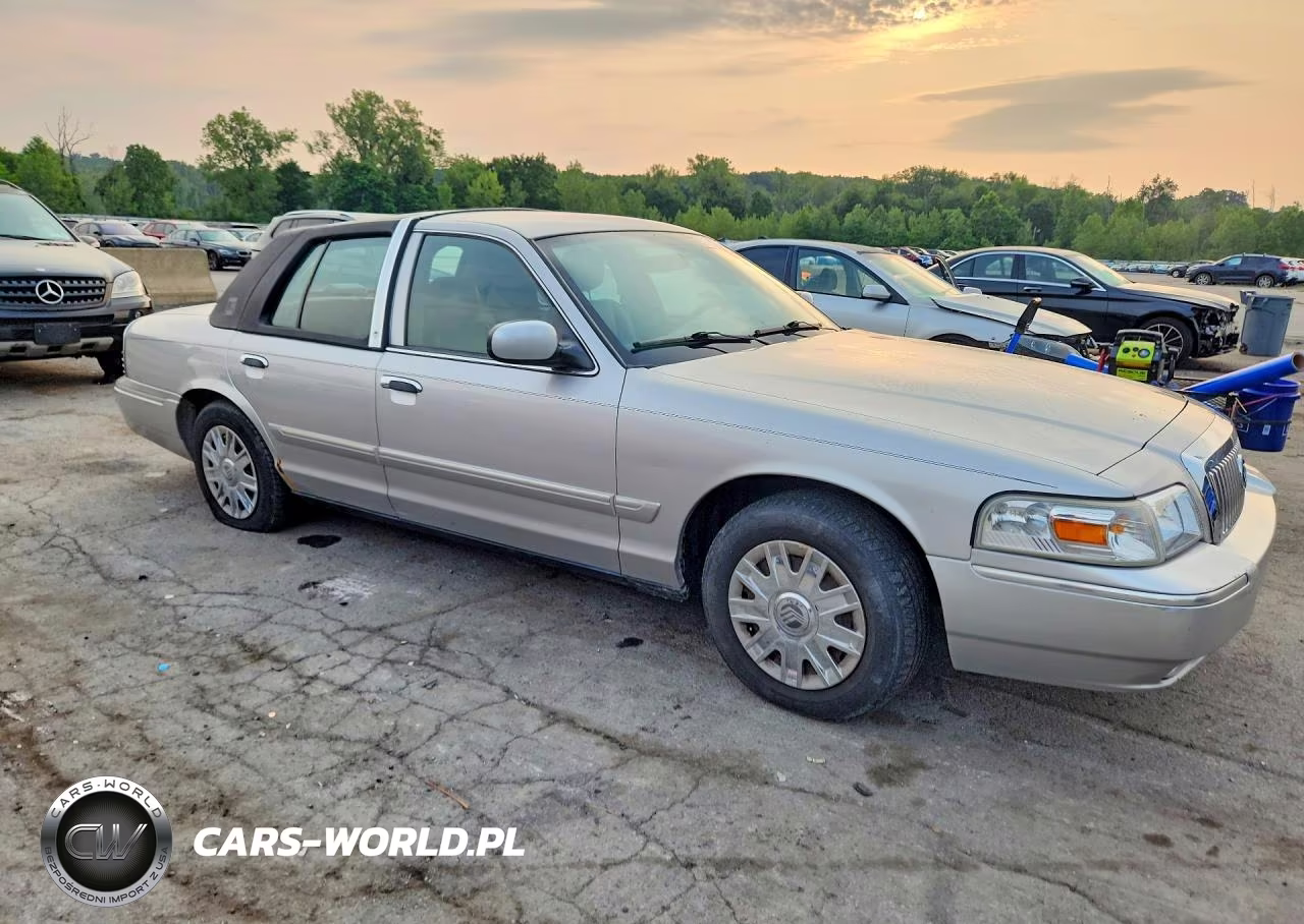 2008 Mercury Grand Marquis Gs VIN:2MEFM74V78X614536 - 4