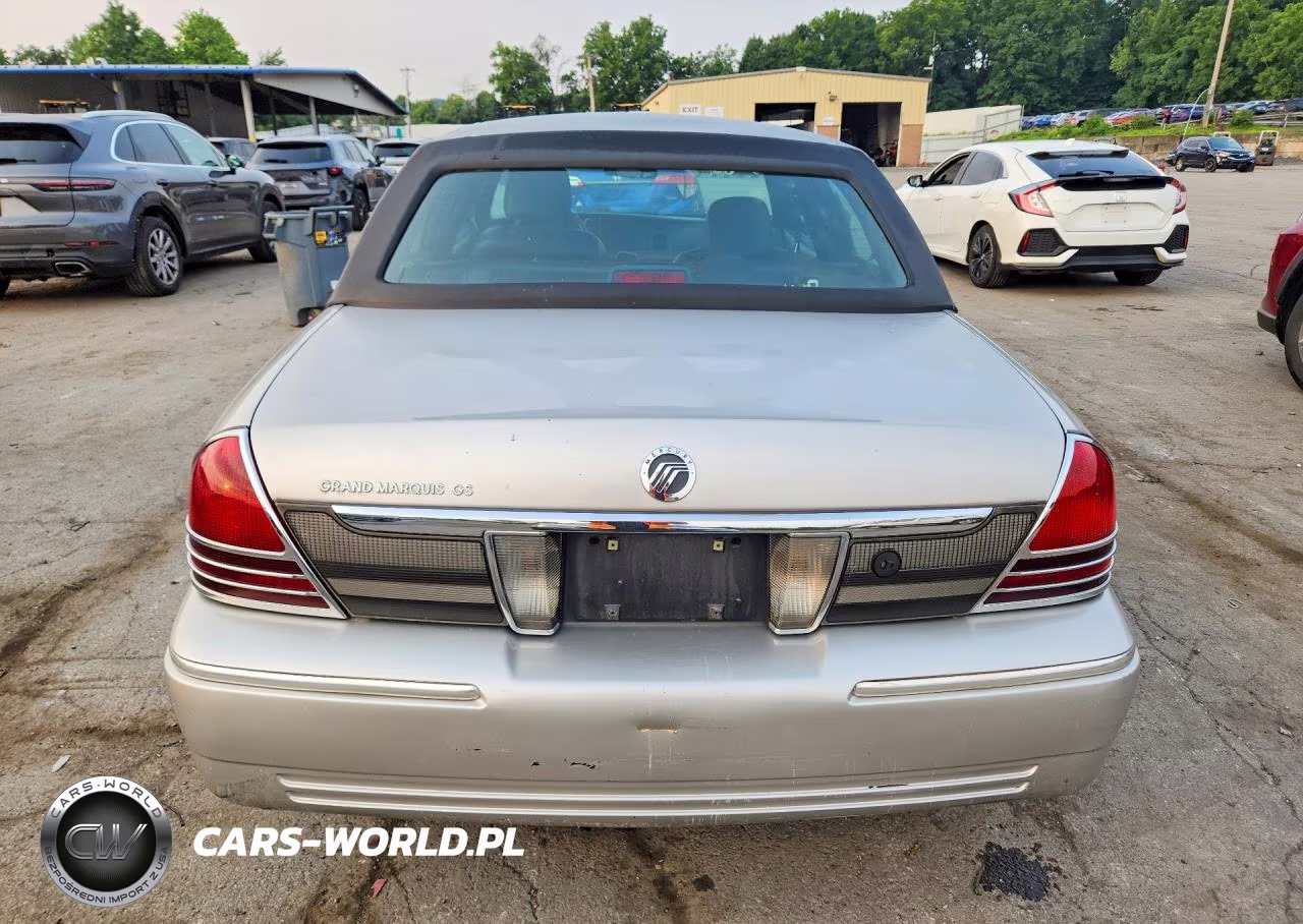 2008 Mercury Grand Marquis Gs VIN:2MEFM74V78X614536 - 6