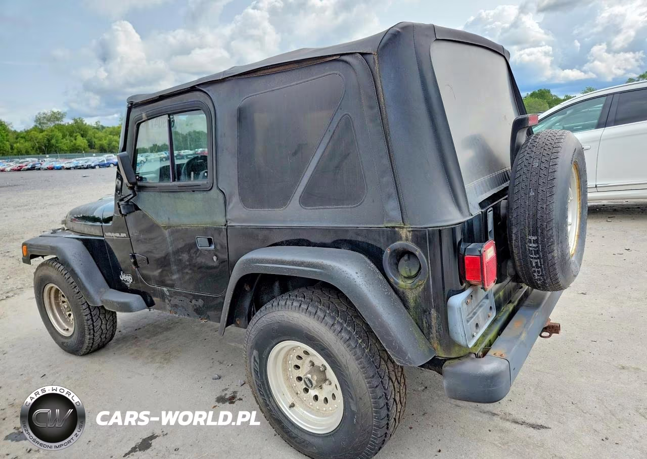 1998 Jeep Wrangler - Tj Se VIN:1J4FY29P1WP759300 - 2