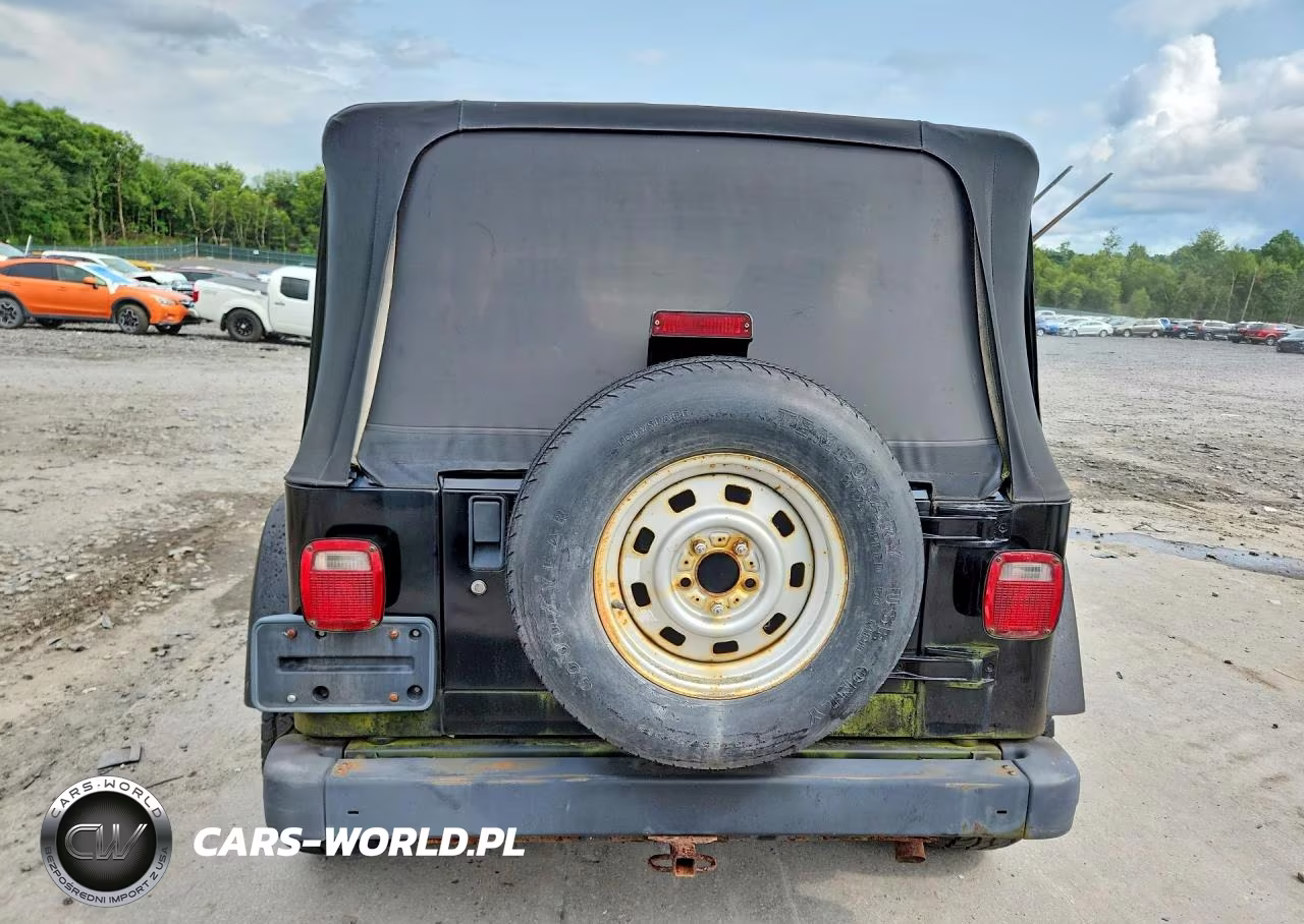 1998 Jeep Wrangler - Tj Se VIN:1J4FY29P1WP759300 - 6