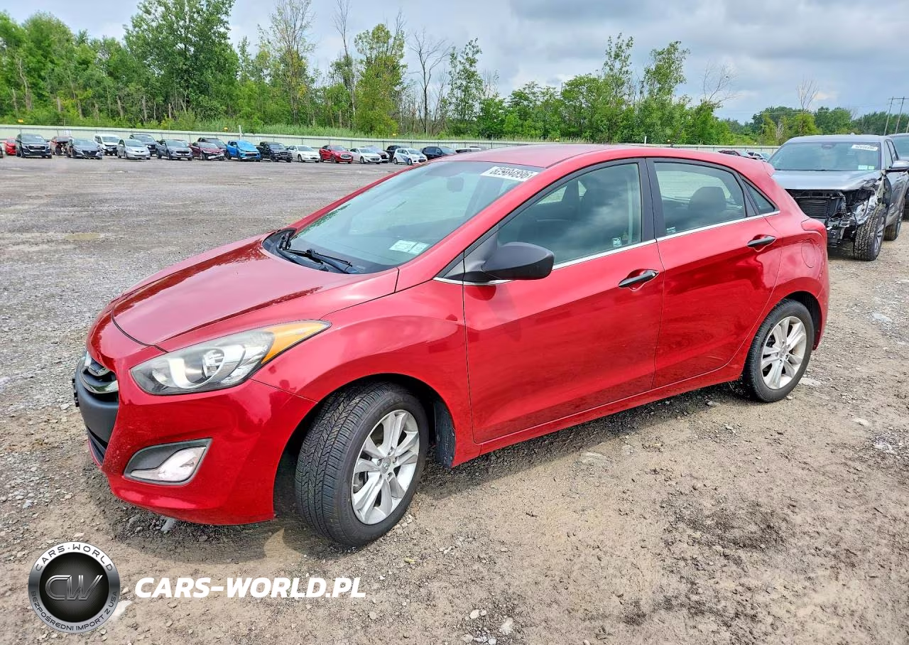 2014 Hyundai Elantra Gt Base VIN:KMHD35LH8EU199740 - 1