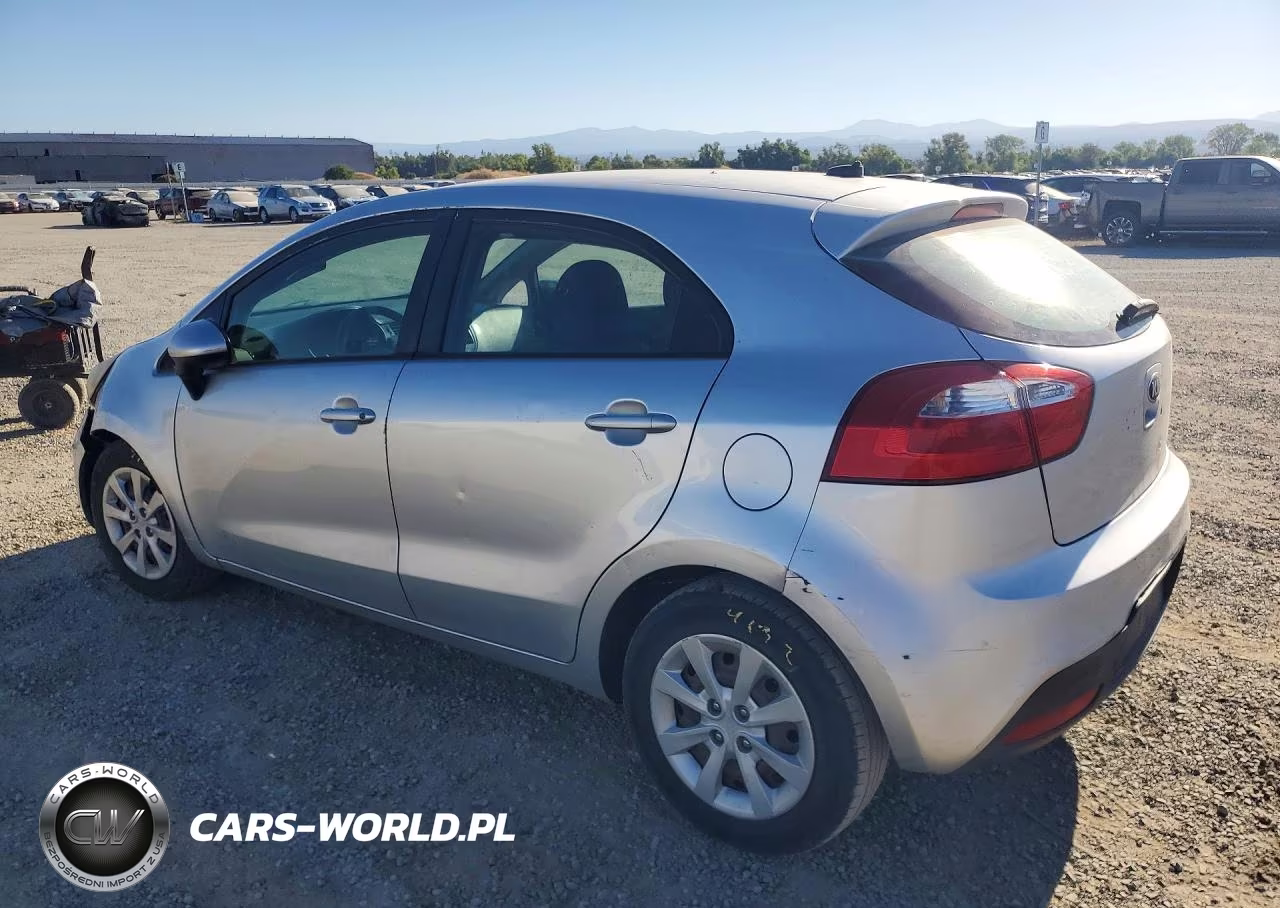 2013 Kia Rio Lx VIN:KNADM5A3XD6138687 - 2