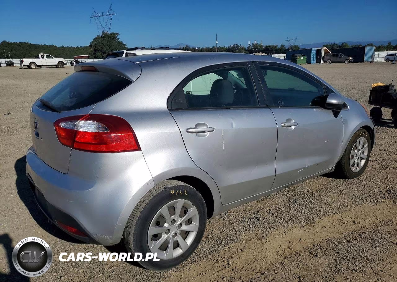 2013 Kia Rio Lx VIN:KNADM5A3XD6138687 - 3