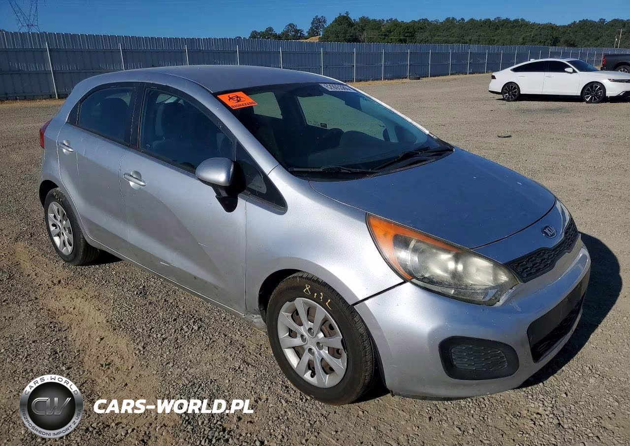 2013 Kia Rio Lx VIN:KNADM5A3XD6138687 - 4
