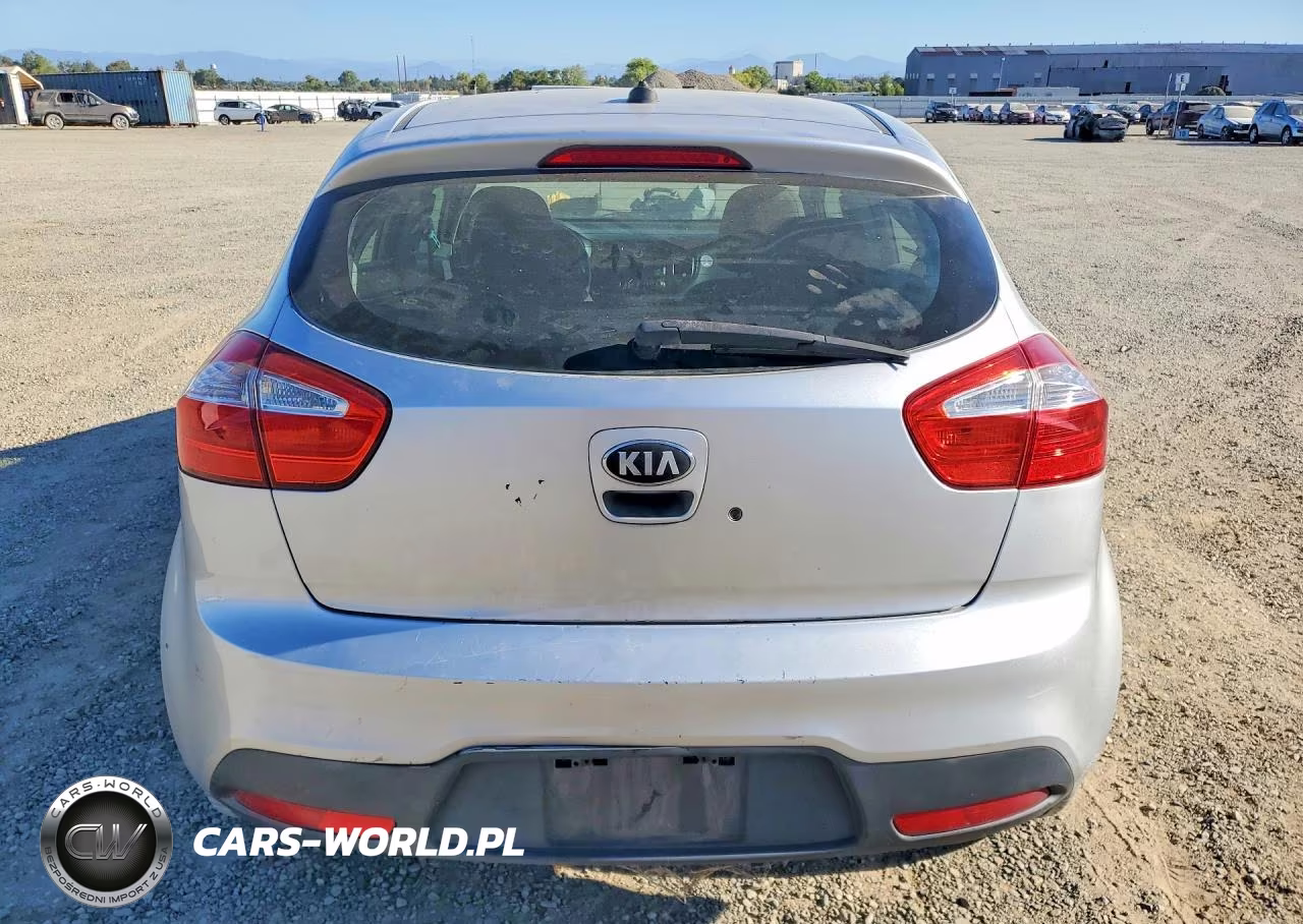 2013 Kia Rio Lx VIN:KNADM5A3XD6138687 - 6