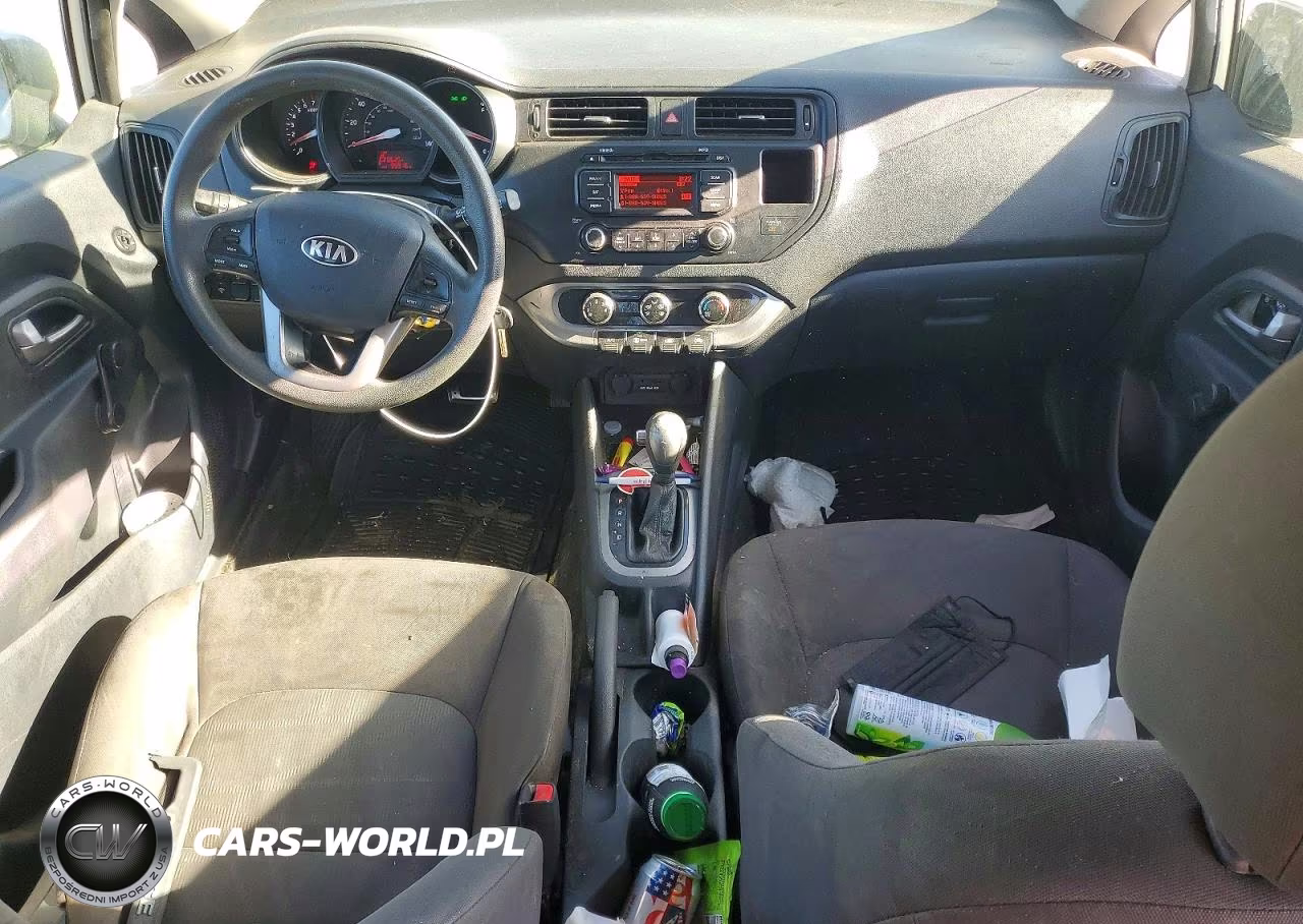 2013 Kia Rio Lx VIN:KNADM5A3XD6138687 - 8