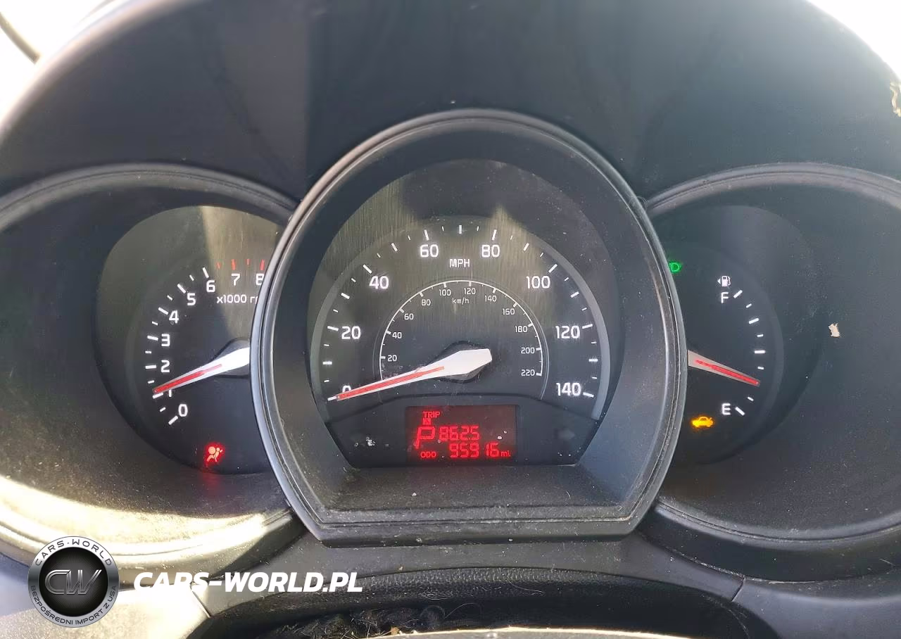 2013 Kia Rio Lx VIN:KNADM5A3XD6138687 - 9