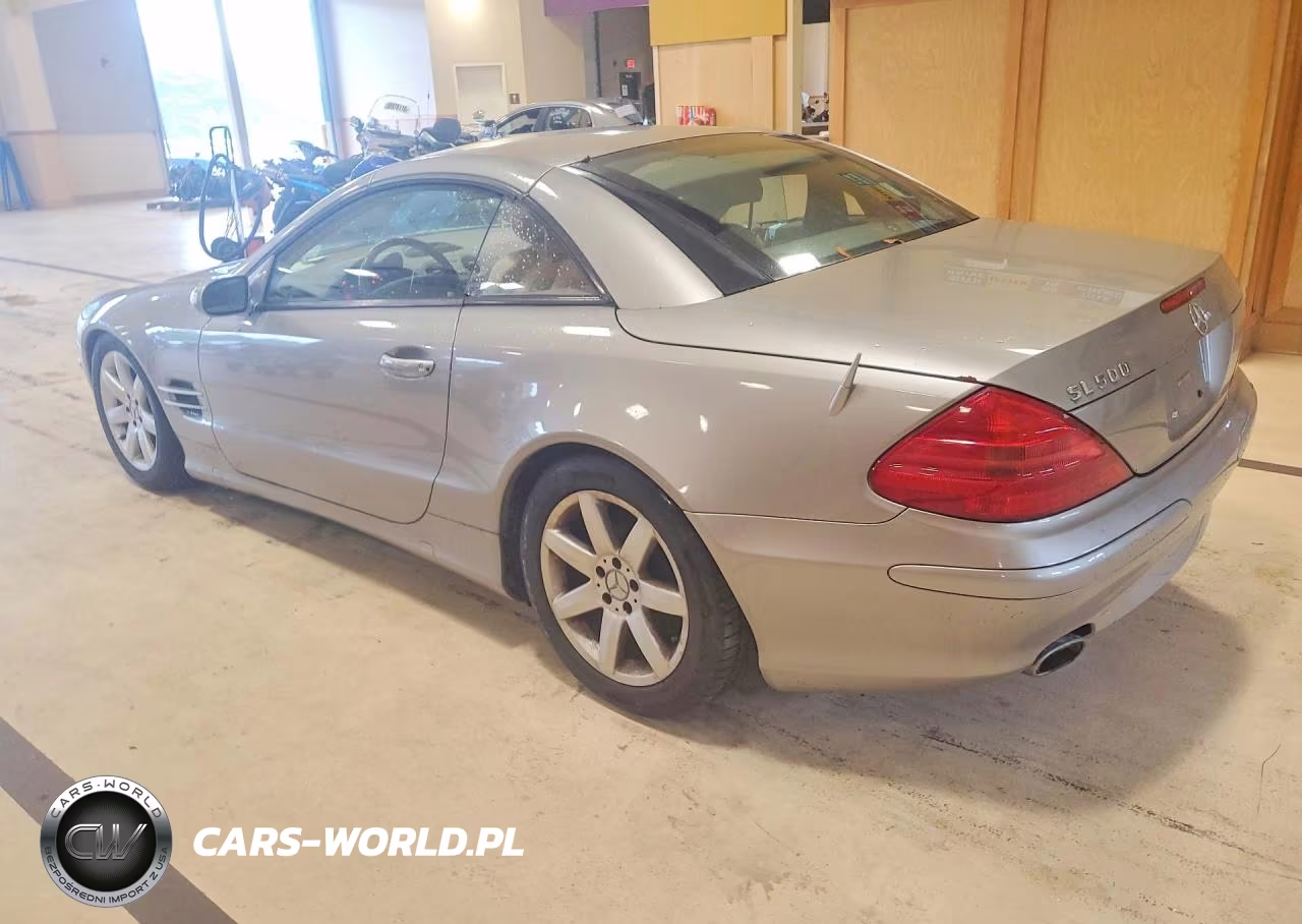 2005 Mercedes-Benz Sl 500 VIN:WDBSK75F75F092834 - 2