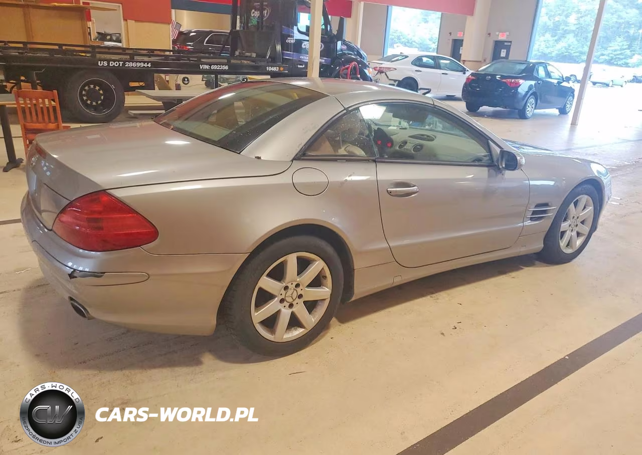 2005 Mercedes-Benz Sl 500 VIN:WDBSK75F75F092834 - 3
