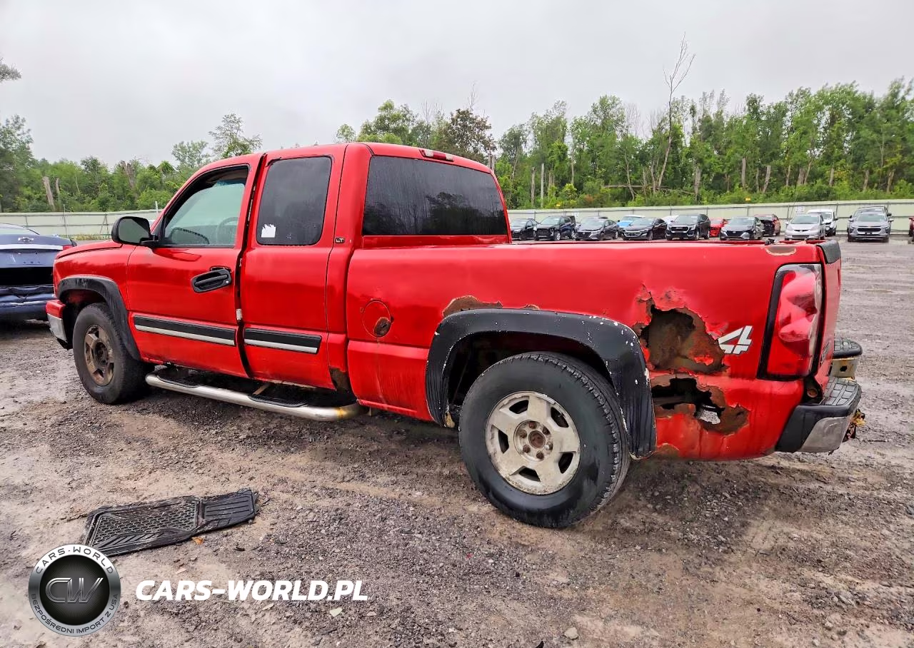 2006 Chevrolet Silverado K1500 VIN:1GCEK19B26Z187045 - 2
