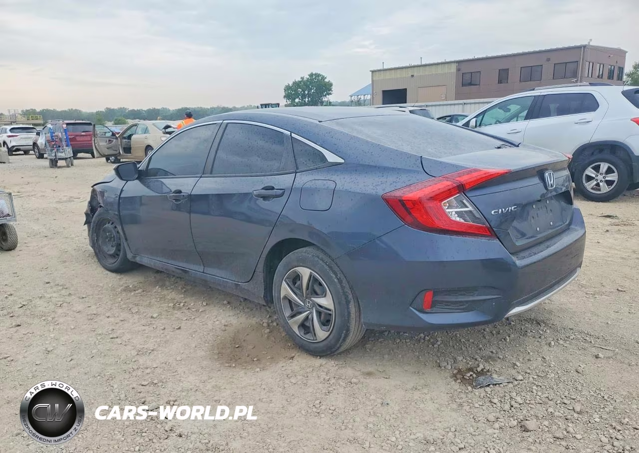 2020 Honda Civic Lx VIN:2HGFC2F60LH591201 - 2