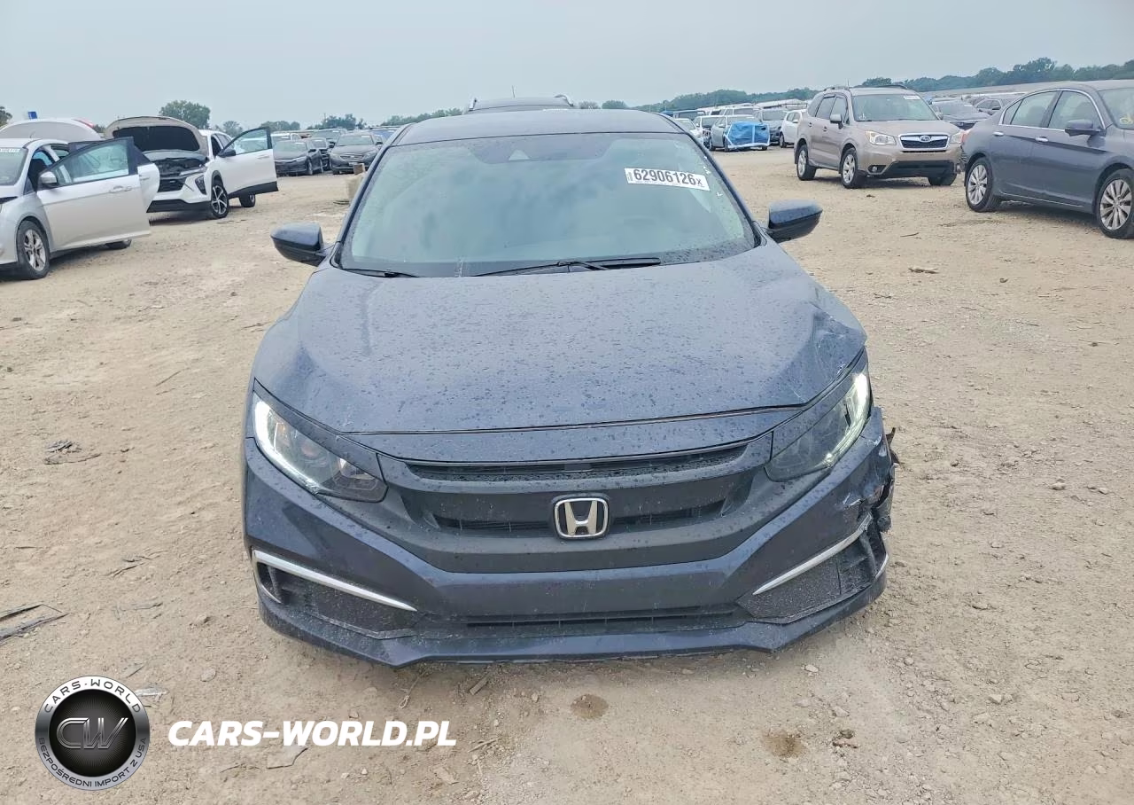 2020 Honda Civic Lx VIN:2HGFC2F60LH591201 - 5