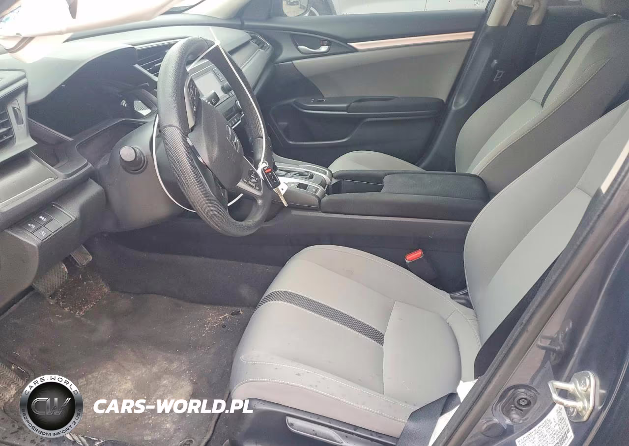 2020 Honda Civic Lx VIN:2HGFC2F60LH591201 - 7