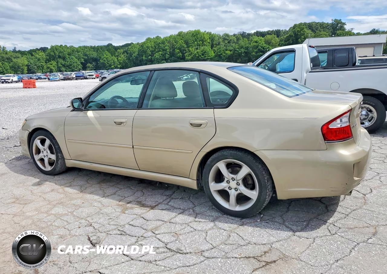 2008 Subaru Legacy 2.5I VIN:4S3BL616687222003 - 2