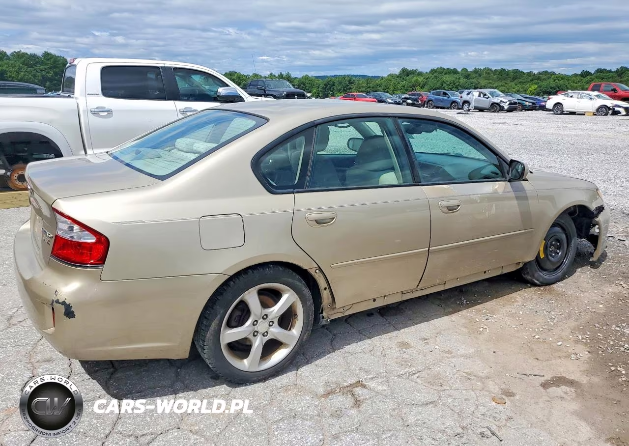 2008 Subaru Legacy 2.5I VIN:4S3BL616687222003 - 3