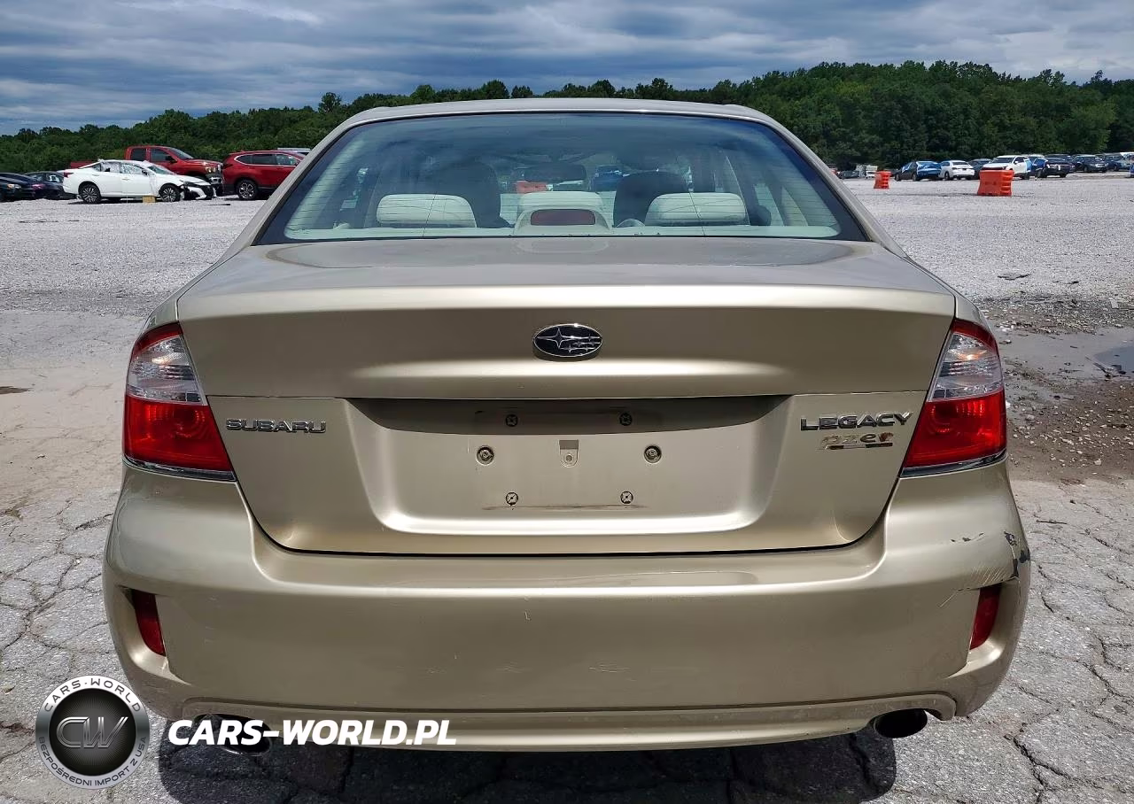 2008 Subaru Legacy 2.5I VIN:4S3BL616687222003 - 6