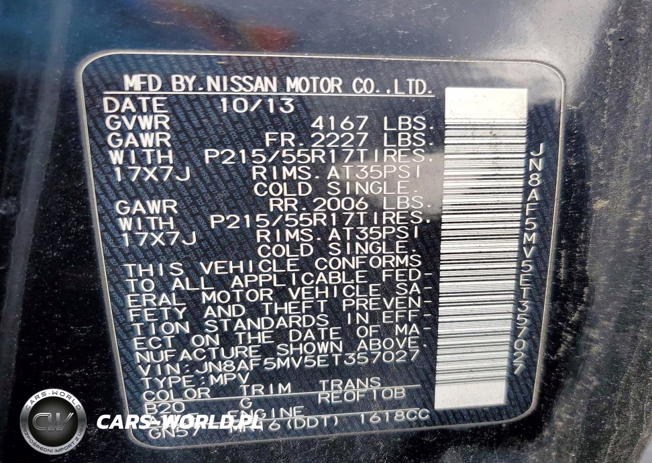 2014 Nissan Juke Sl VIN:JN8AF5MV5ET357027 - 13