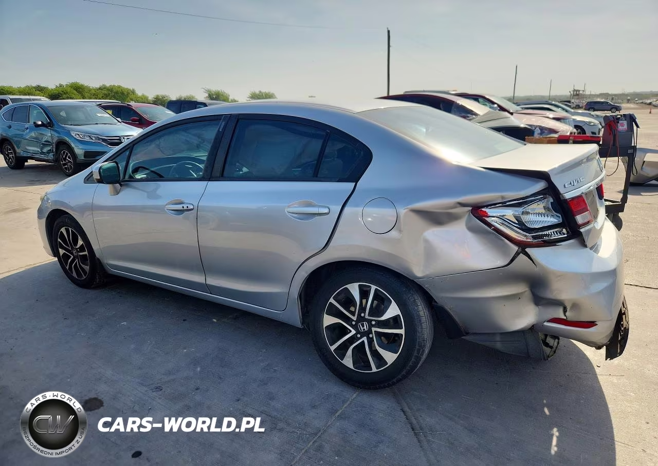 2015 Honda Civic Ex VIN:19XFB2F83FE027576 - 2