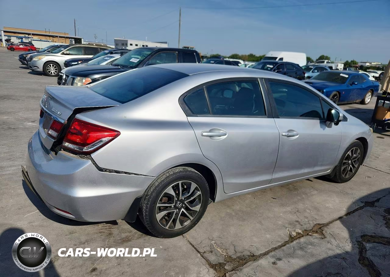 2015 Honda Civic Ex VIN:19XFB2F83FE027576 - 3