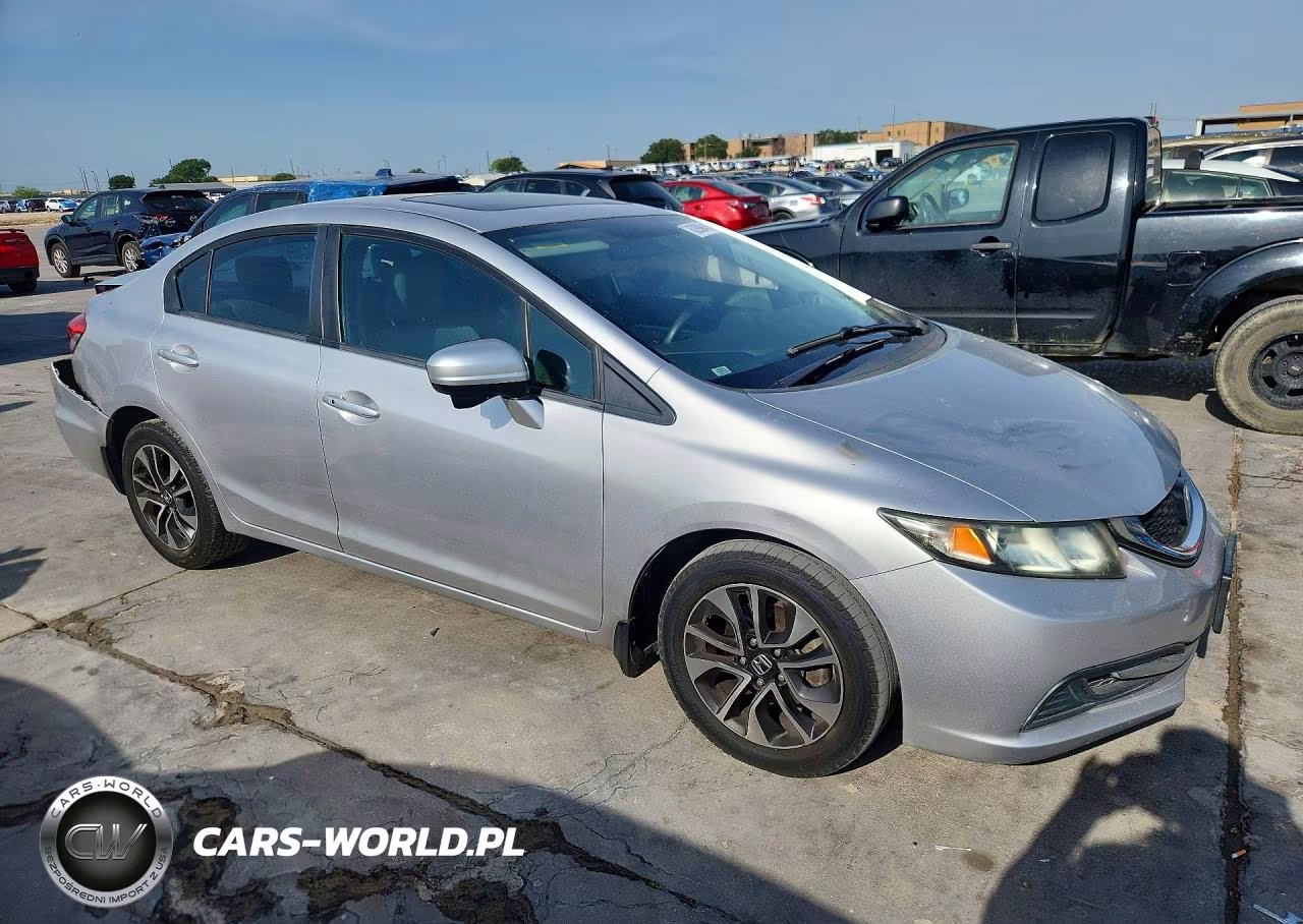 2015 Honda Civic Ex VIN:19XFB2F83FE027576 - 4