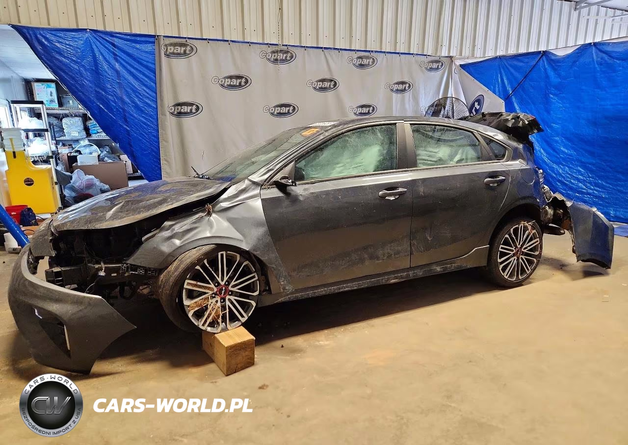 2023 Kia Forte Gt VIN:3KPF44AC3PE511122 - 1