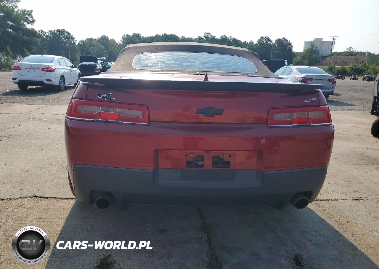 2015 Chevrolet Camaro 2Ss VIN:2G1FK3DJ1F9218061 - 6