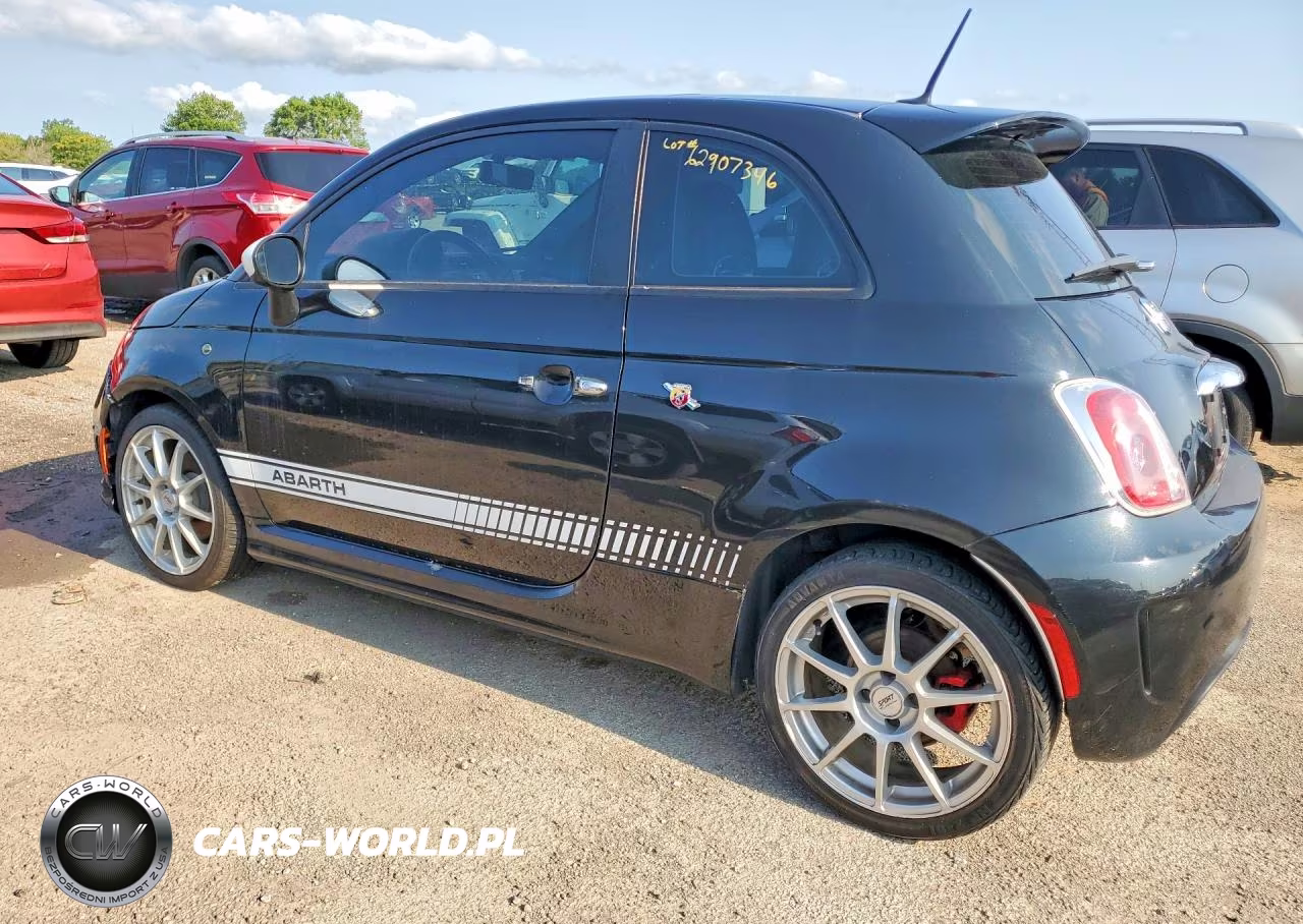 2012 Fiat 500 Abarth VIN:3C3CFFFH9CT185933 - 2