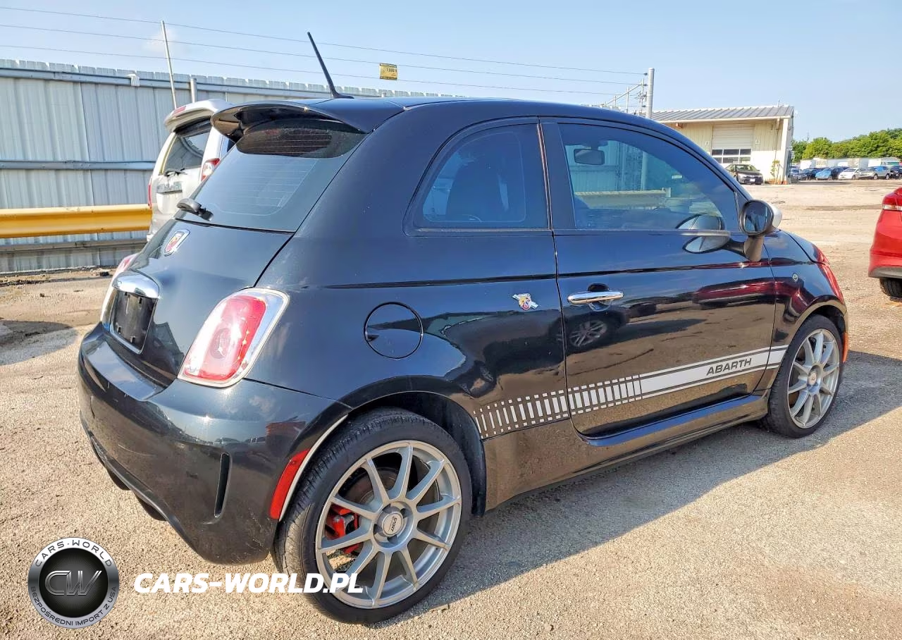 2012 Fiat 500 Abarth VIN:3C3CFFFH9CT185933 - 3