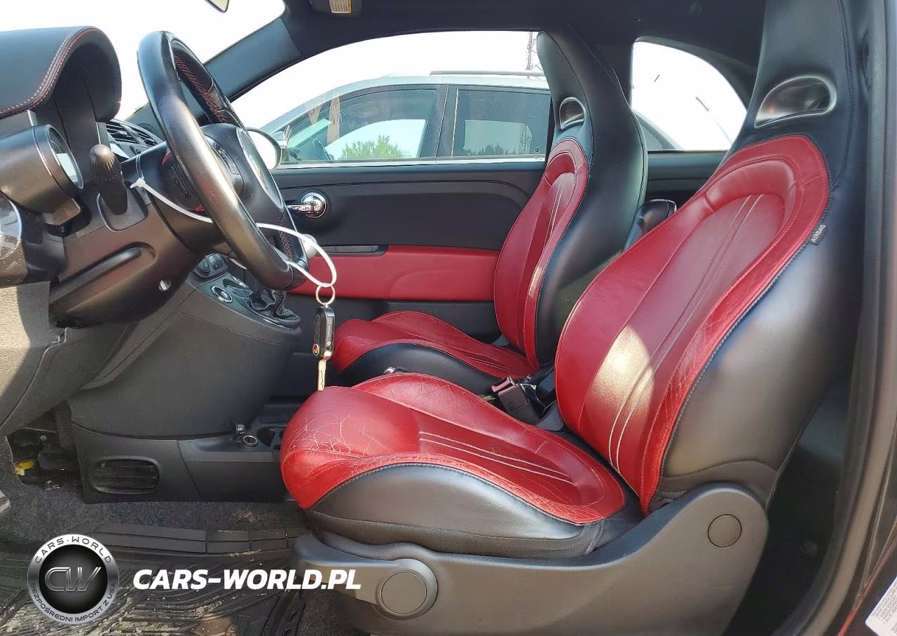 2012 Fiat 500 Abarth VIN:3C3CFFFH9CT185933 - 7