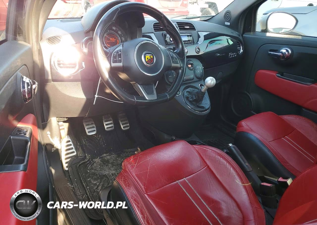 2012 Fiat 500 Abarth VIN:3C3CFFFH9CT185933 - 8