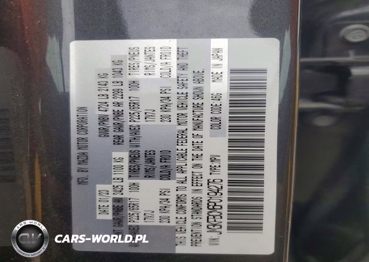 2023 Mazda Cx-5 Preferred VIN:JM3KFBCM6P0194276 - 13