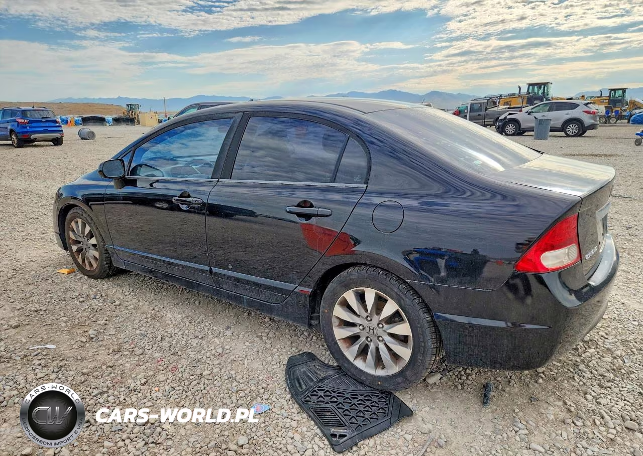 2009 Honda Civic Ex VIN:19XFA168X9E031187 - 2