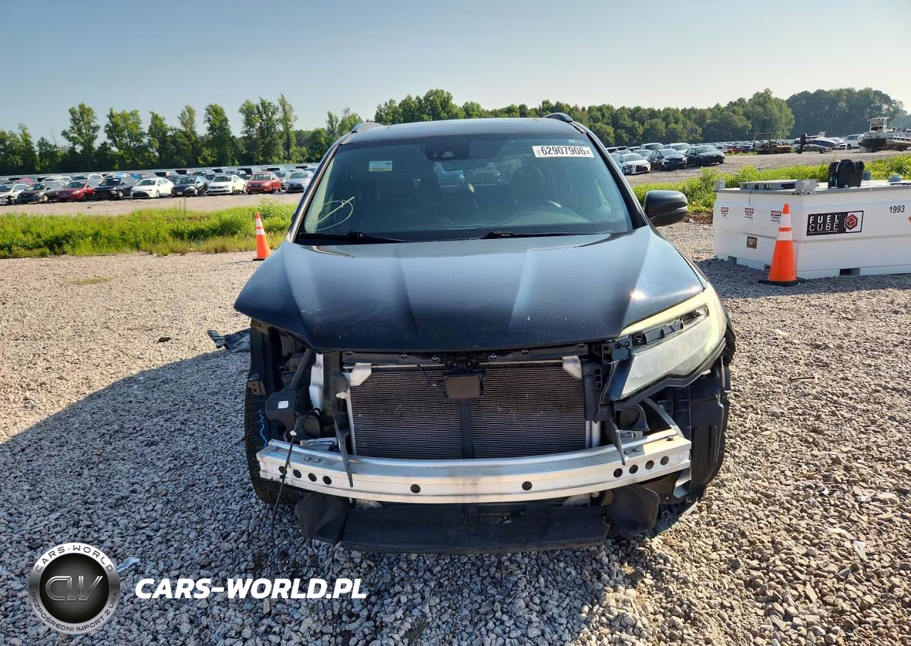 2020 Honda Pilot Black VIN:5FNYF6H71LB014422 - 5